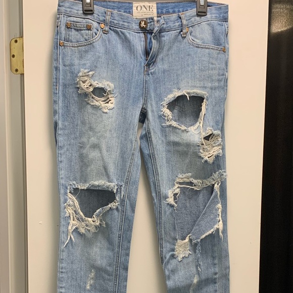 One Teaspoon Awesome Baggies - Picture 5 of 13